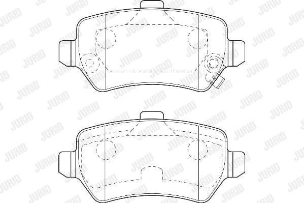 Brake Pad Set, disc brake 573122D - image 2