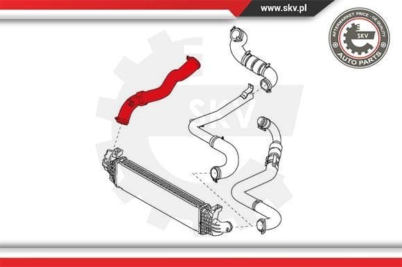 Charge Air Hose 43SKV041 - image 3