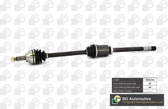 Drive Shaft DS7319R