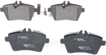 Brake Pad Set, disc brake 0986494290 - image 4