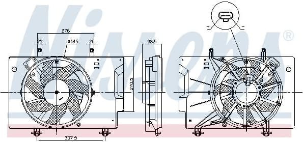 Fan, engine cooling 85810 - image 6