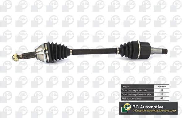 Drive Shaft DS2320LA