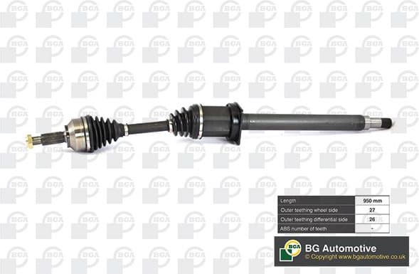 Drive Shaft DS3300R
