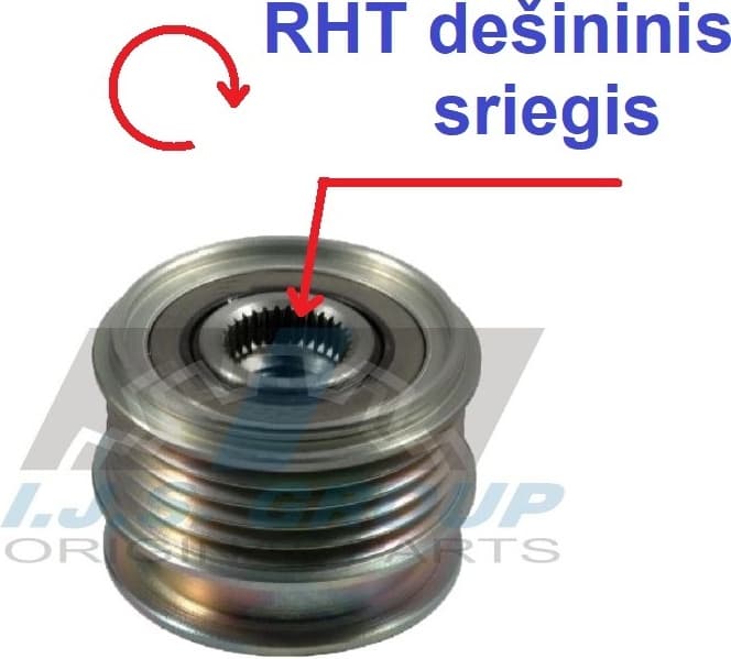 Freewheel clutch alternator 30-1112