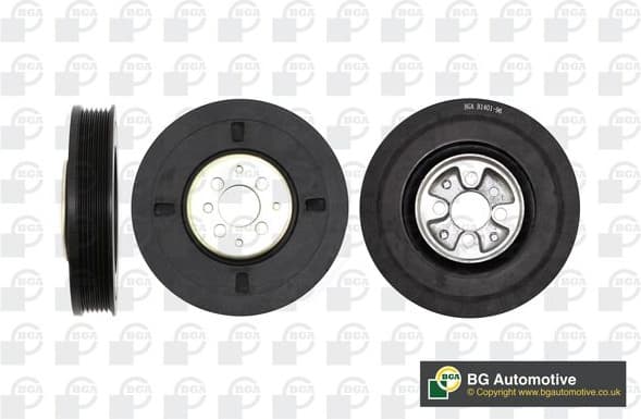 Belt Pulley, crankshaft DP0204