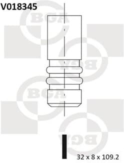 Valve exhaust V018345