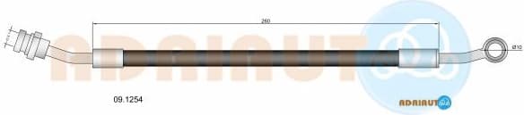 Brake Hose 09.1254