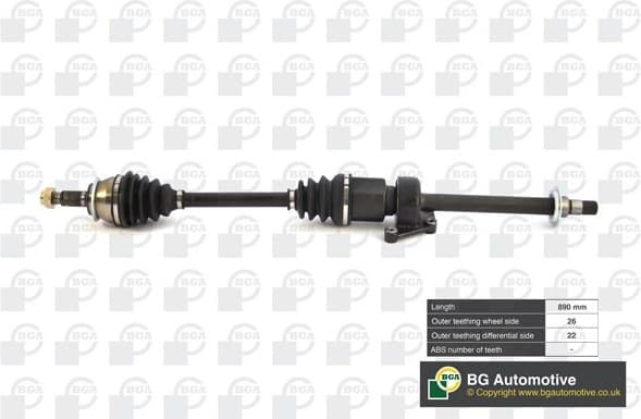 Drive Shaft DS0909RA