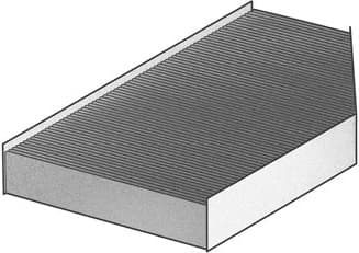 Filter, cabin air CabinHepa+ AHH362