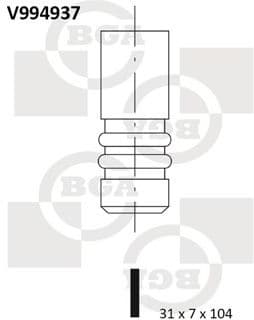Intake Valve V994937