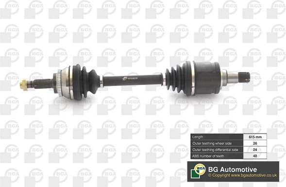 Drive Shaft DS7608L
