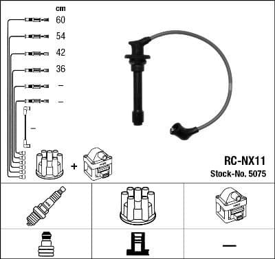 Ignition Cable Kit RC-NX11