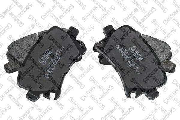 Brake Pad Set, disc brake 1042 000B-SX - image 2