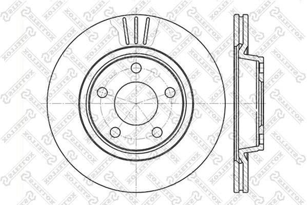 Brake Disc 6020-4762V-SX