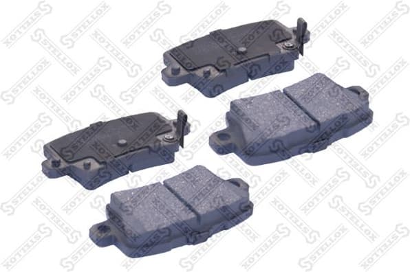 Brake Pad Set, disc brake 000 076B-SX
