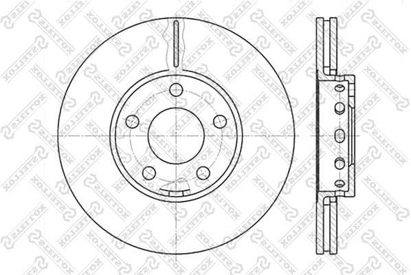 Brake Disc 6020-4743V-SX