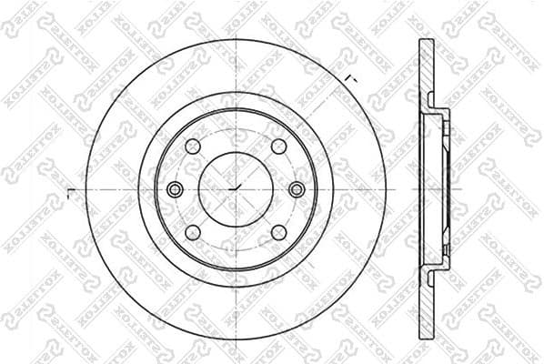 Brake Disc 6020-1925-SX