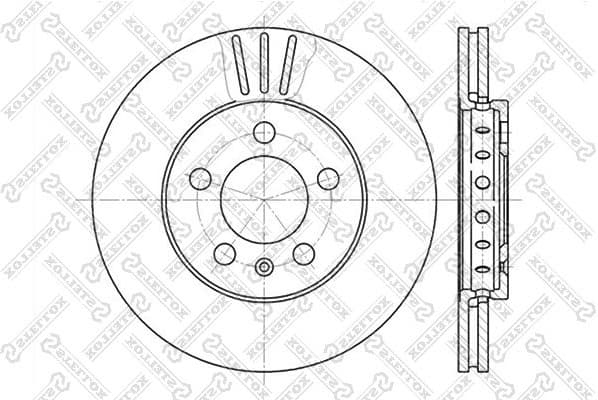 Brake Disc 6020-4758V-SX