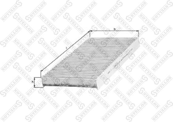 Filter, cabin air 71-10063-SX