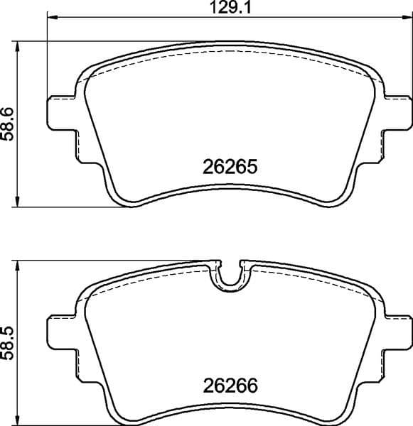 Brake Pad Set, disc brake PRIME LINE P85185