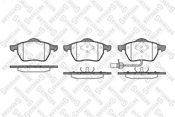 Brake Pad Set, disc brake 401 011B-SX