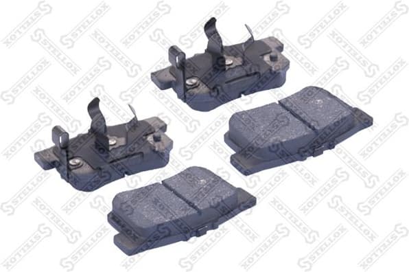 Brake Pad Set, disc brake 000 064B-SX