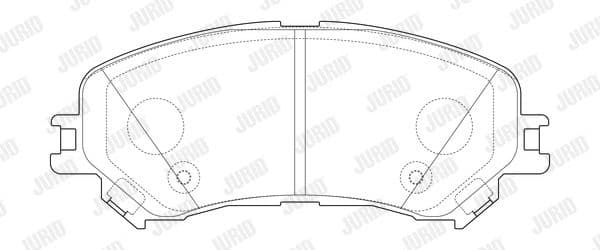 Brake Pad Set, disc brake 573673J
