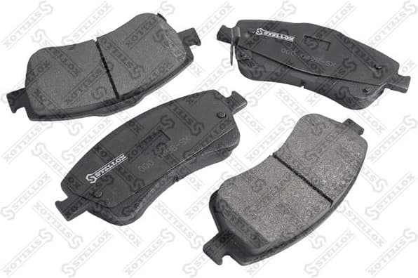 Brake Pad Set, disc brake 000 049B-SX