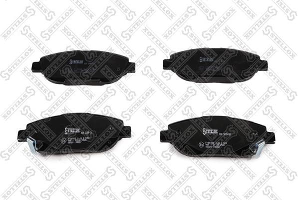 Brake Pad Set, disc brake 000 380B-SX