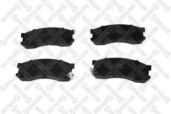 Brake Pad Set, disc brake 324 002B-SX