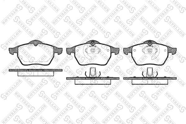 Brake Pad Set, disc brake 401 010B-SX