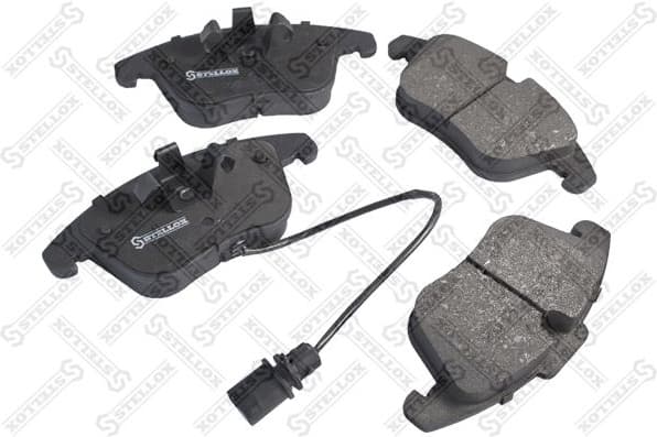 Brake Pad Set, disc brake 000 063B-SX