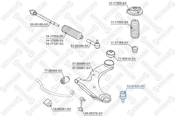 Ball Joint 52-01422-SX - image 2