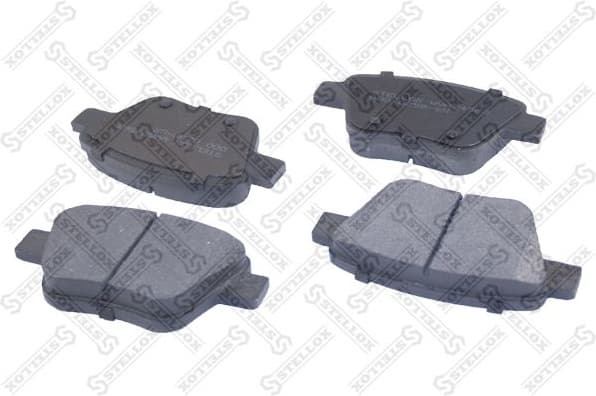 Brake Pad Set, disc brake 000 025B-SX