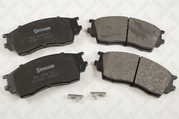 Brake Pad Set, disc brake 502 000B-SX