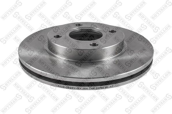 Brake Disc 6020-2549V-SX - image 2