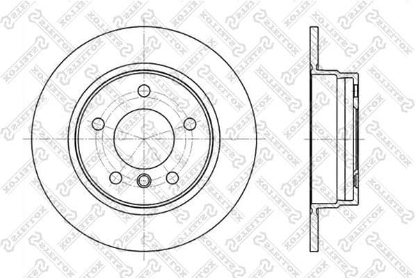 Brake Disc 6020-1525-SX