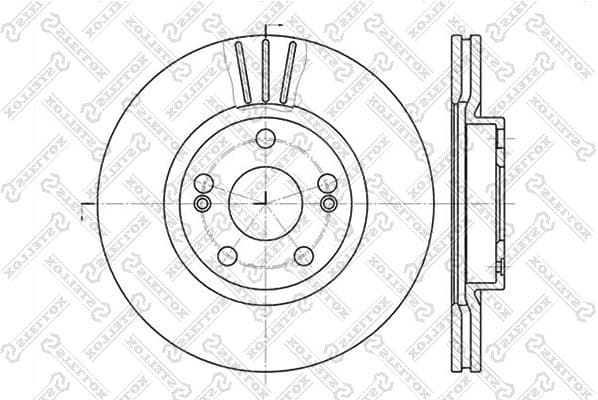 Brake Disc 6020-3913V-SX