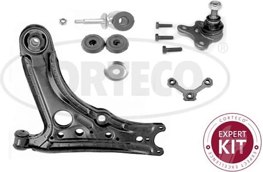 Control/Trailing Arm Kit, wheel suspension 49397861
