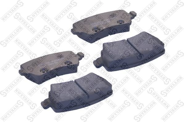 Brake Pad Set, disc brake 1247 000-SX