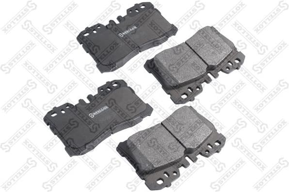 Brake Pad Set, disc brake 000 084B-SX
