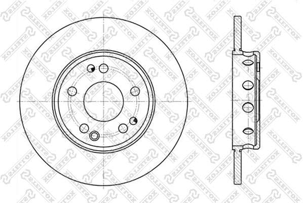 Brake Disc 6020-3309-SX