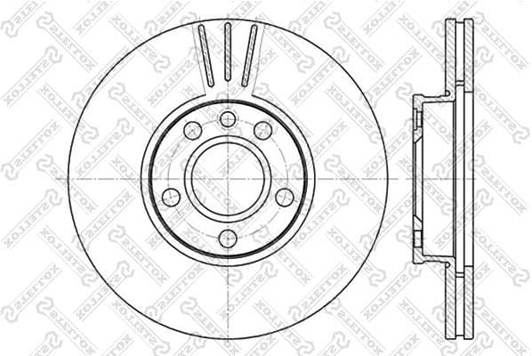 Brake Disc 6020-4783V-SX