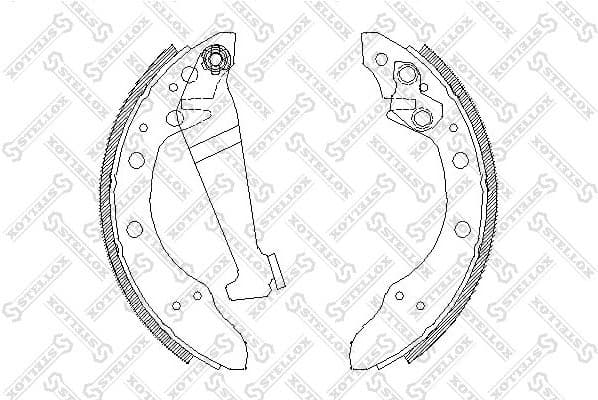 Brake Shoe Set 057 100-SX