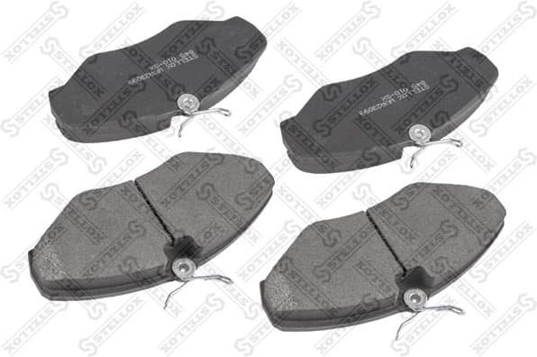Brake Pad Set, disc brake 845 010-SX