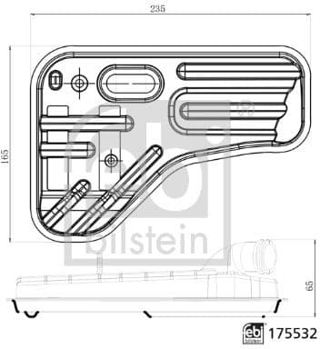 Hydraulic Filter, automatic transmission 175532