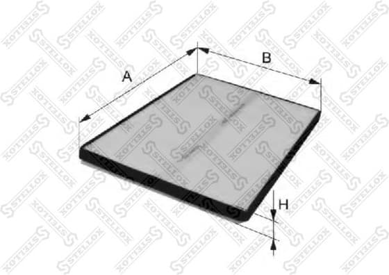 Filter, cabin air 71-10131-SX