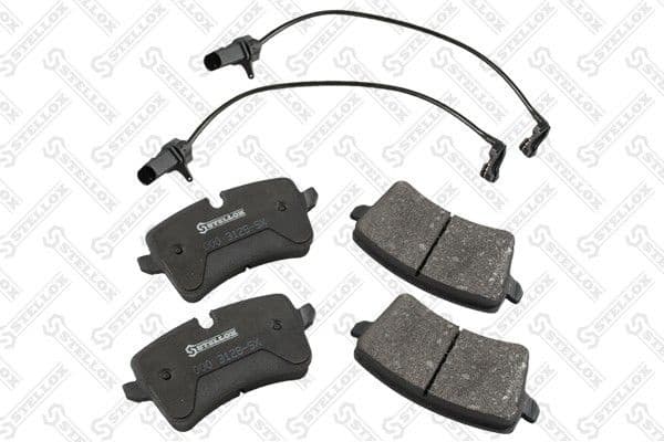Brake Pad Set, disc brake 000 312B-SX