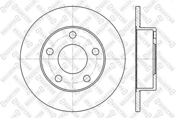 Brake Disc 6020-4763-SX