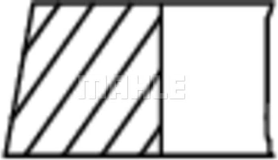 Piston Ring Set 028 RS 10103 0N0 - image 2